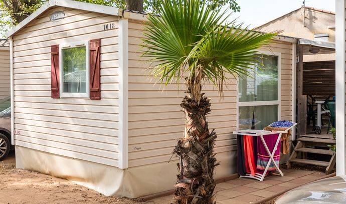 Mobil-home | Comfort | 2 Ch. | 4/6 pers. | Terrasse simple | A/C 0