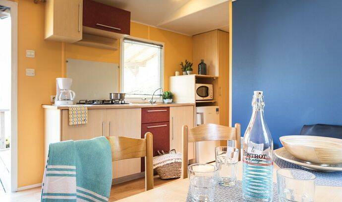 Mobil-home | Classic | 2 Ch. | 4/6 pers. | Terrasse surélevée non couverte 2