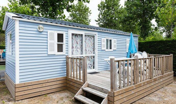 Mobil-home | Classic | 3 Ch. | 6 pers. | Terrasse surélevée non couverte 1