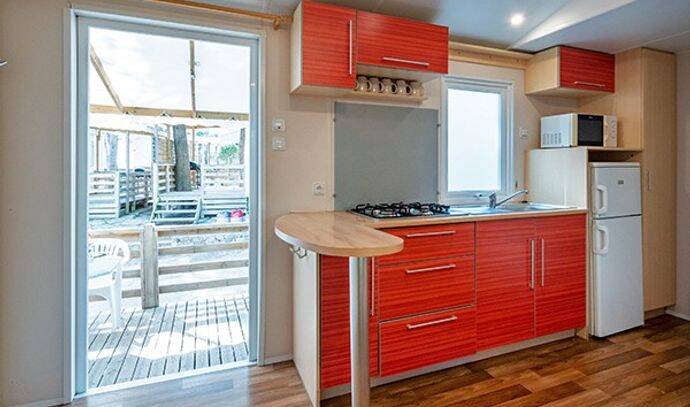 Mobil-home | Classic | 2 Ch. | 5 pers. | Terrasse surélevée | A/C 2
