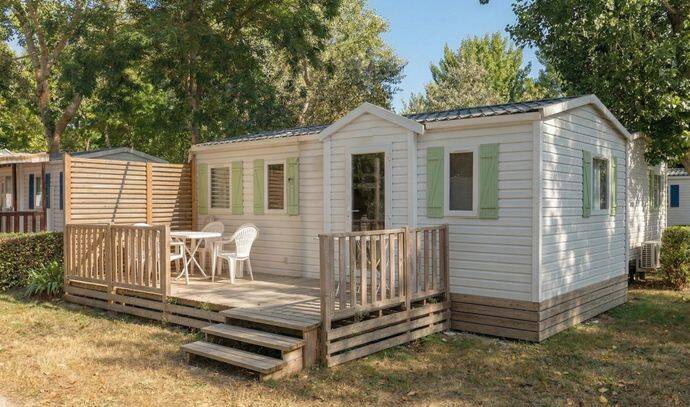 Mobil-home | Classic | 3 Ch. | 4/6 pers. | Terrasse surélevée non couverte 0