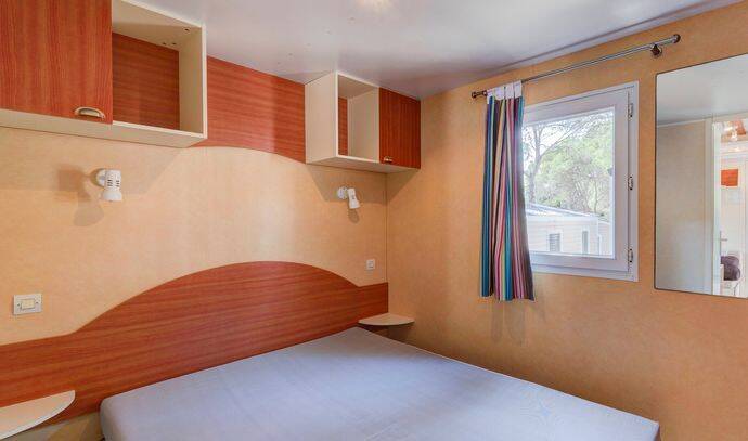 Mobil-home | Classic | 3 Ch. | 4/6 pers. | Terrasse surélevée non couverte 4