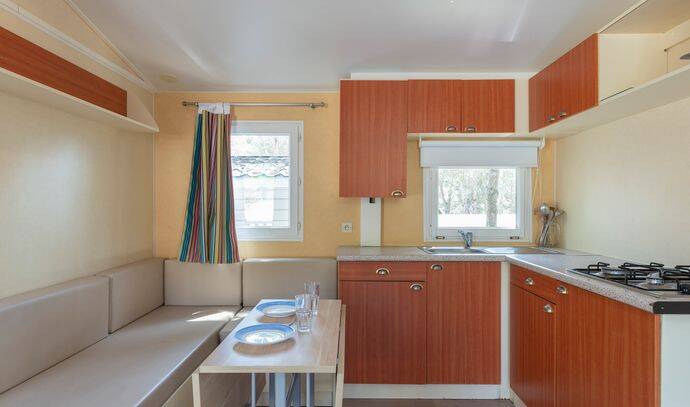 Mobil-home | Classic | 3 Ch. | 4/6 pers. | Terrasse surélevée non couverte 1