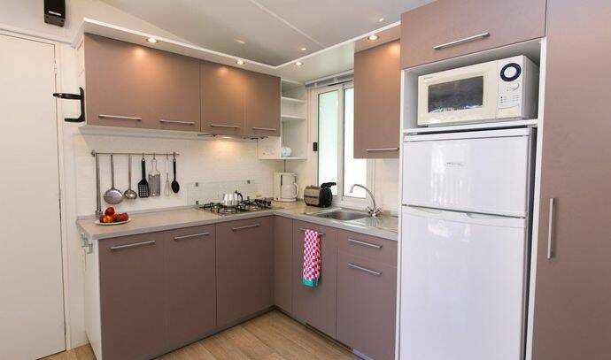Mobil-home | Classic | 3 Ch. | 4/6 pers. | Terrasse surélevée | A/C 3