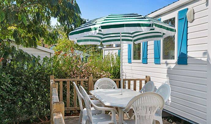 Mobil-home | Classic | 3 Ch. | 6 pers. | Terrasse surélevée non couverte 3