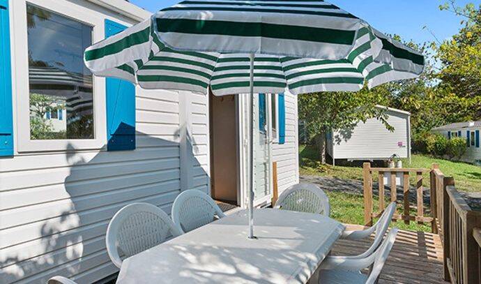 Mobil-home | Classic | 3 Ch. | 6 pers. | Terrasse surélevée non couverte 1