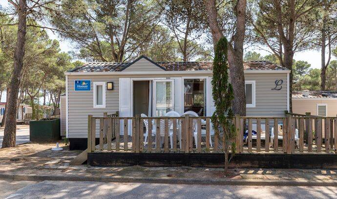 Mobil-home | Classic | 3 Ch. | 6 pers. | Terrasse surélevée non couverte | A/C 0