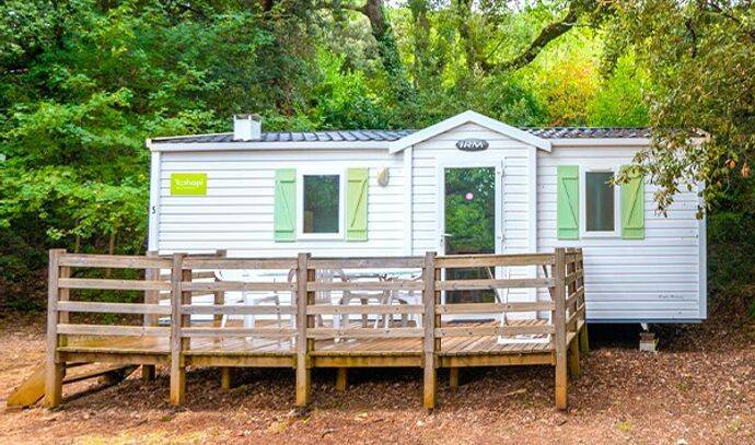 Mobil-home | Classic | 3 Ch. | 6 pers. | Terrasse surélevée non couverte | A/C | TV 0