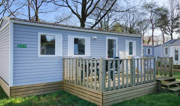 Mobil-home | Classic | 3 Ch. | 6 pers. | Terrasse surélevée non couverte | A/C | TV 0