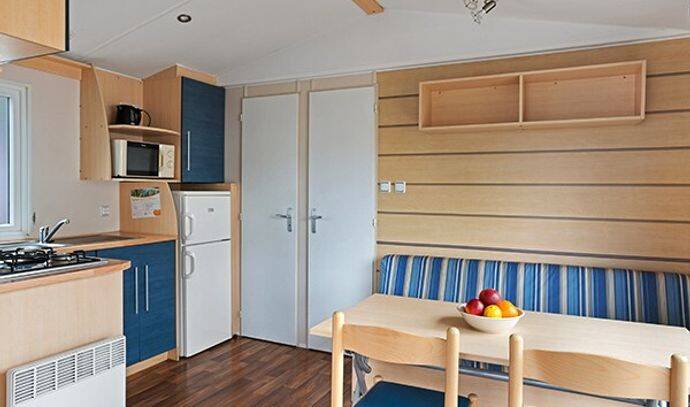 Mobil-home | Classic | 3 Ch. | 6/8 pers. | Terrasse surélevée non couverte 2