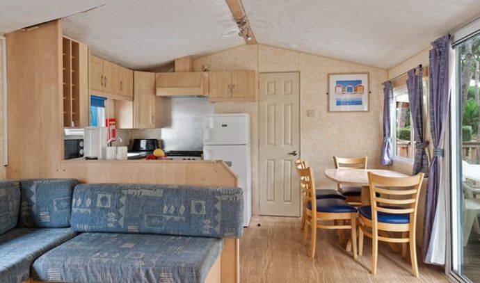 Mobil-home | Classic | 3 Ch. | 6/8 pers. | Terrasse surélevée | A/C 1
