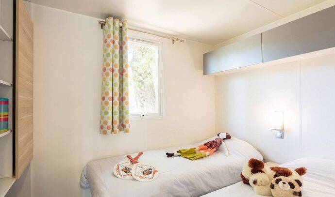 Mobil-home | Comfort | 2 Ch. | 4 pers. | Terrasse simple | A/C 6