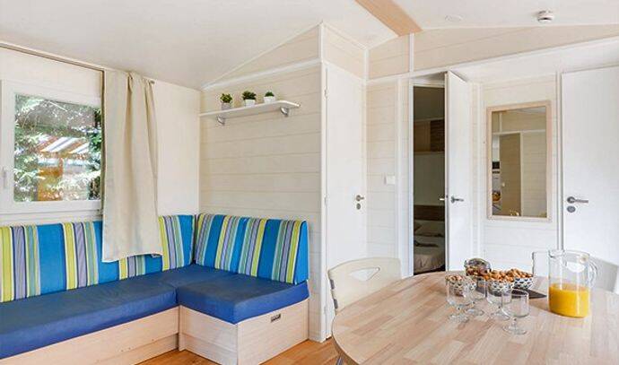 Mobil-home | Classic XL | 2 Ch. | 4 pers. | Terrasse surélevée | TV 3