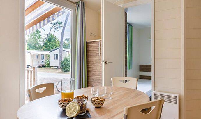 Mobil-home | Classic XL | 2 Ch. | 4 pers. | Terrasse surélevée | TV 5