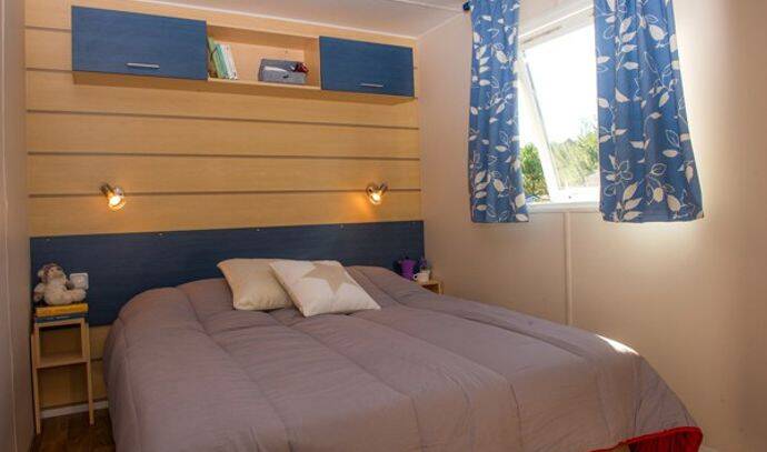 Mobil-home | Comfort | 1 Ch. | 2 pers. | Terrasse surélevée | A/C | TV 3