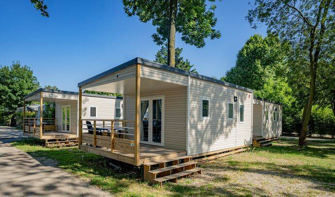 Mobil-home | Comfort | 1 Ch. | 2 pers. | Terrasse surélevée | A/C | TV 0