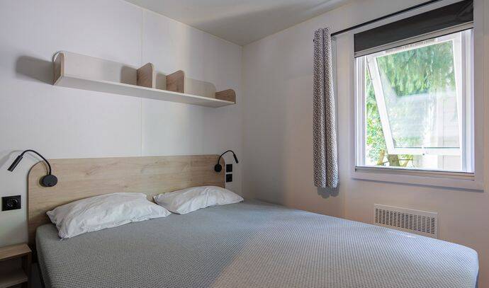 Mobil-home | Comfort | 2 Ch. | 4 pers. | Terrasse couverte | A/C 7
