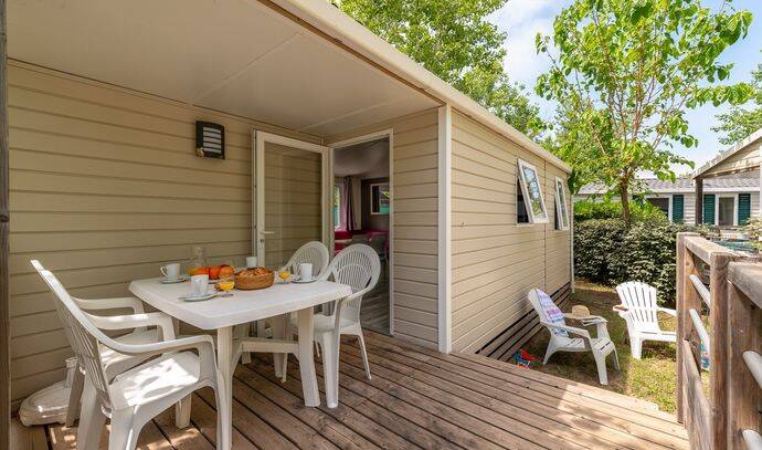 Mobil-home | Comfort | 2 Ch. | 4 pers. | Terrasse simple 1