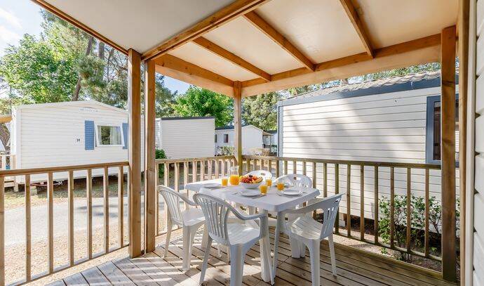 Mobil-home | Comfort | 2 Ch. | 4 pers. | Terrasse simple 1
