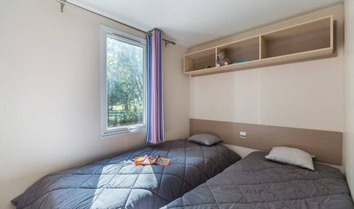 Mobil-home | Comfort | 2 Ch. | 4 pers. | Terrasse surélevée | A/C 7