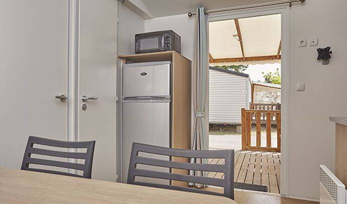 Mobil-home | Comfort | 2 Ch. | 4 pers. | Terrasse simple | A/C 4