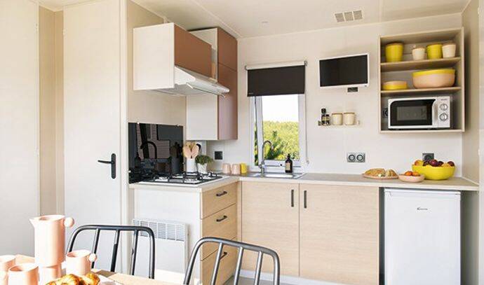 Mobil-home | Comfort | 2 Ch. | 4 pers. | Terrasse simple | A/C 7
