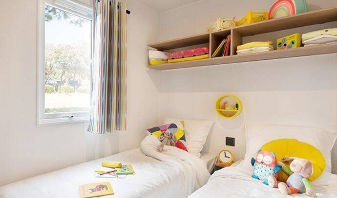 Mobil-home | Comfort | 2 Ch. | 4 pers. | Terrasse simple | A/C 10