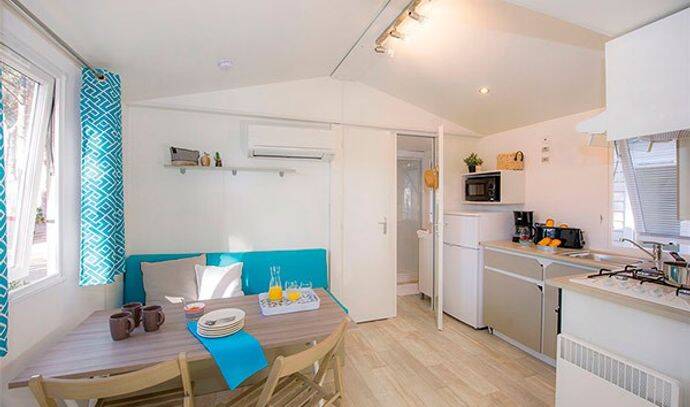 Mobil-home | Comfort | 2 Ch. | 4 pers. | Terrasse simple | A/C 4