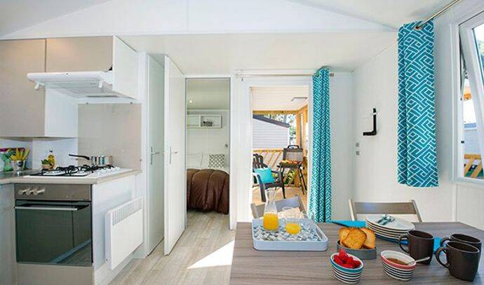 Mobil-home | Comfort | 2 Ch. | 4 pers. | Terrasse simple | A/C 5