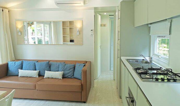 Mobil-home | Comfort | 2 Ch. | 4 pers. | Terrasse simple | A/C 2