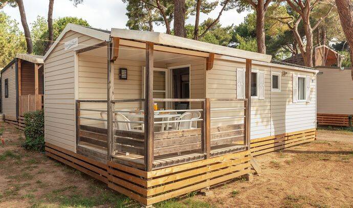 Mobil-home | Comfort | 2 Ch. | 4 pers. | Terrasse simple | A/C 0