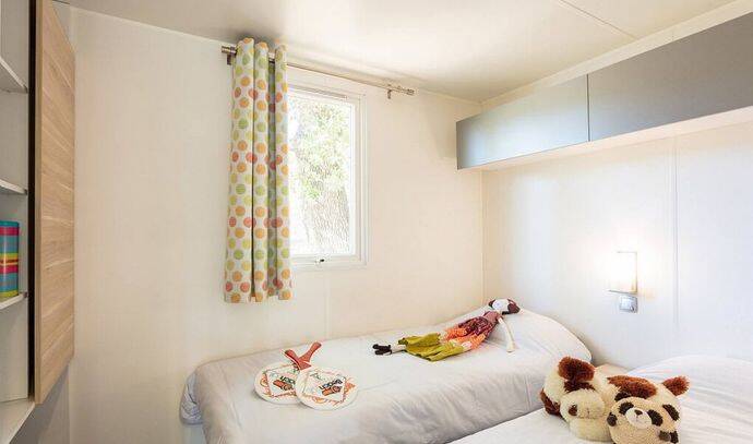 Mobil-home | Comfort | 2 Ch. | 4 pers. | Terrasse simple | A/C 9
