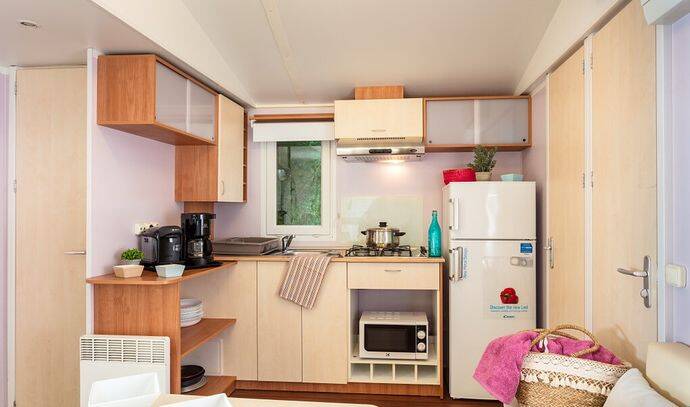 Mobil-home | Comfort | 2 Ch. | 4 pers. | Terrasse simple | A/C 5