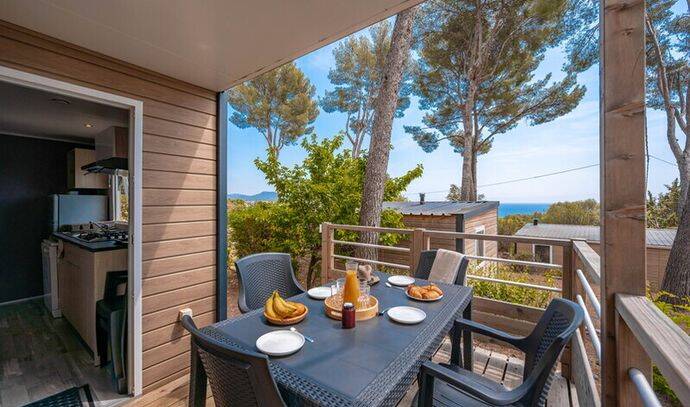 Mobil-home | Comfort | 2 Ch. | 4 pers. | Terrasse simple | A/C 1