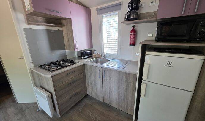 Mobil-home | Comfort | 2 Ch. | 4 pers. | Terrasse simple | A/C 4