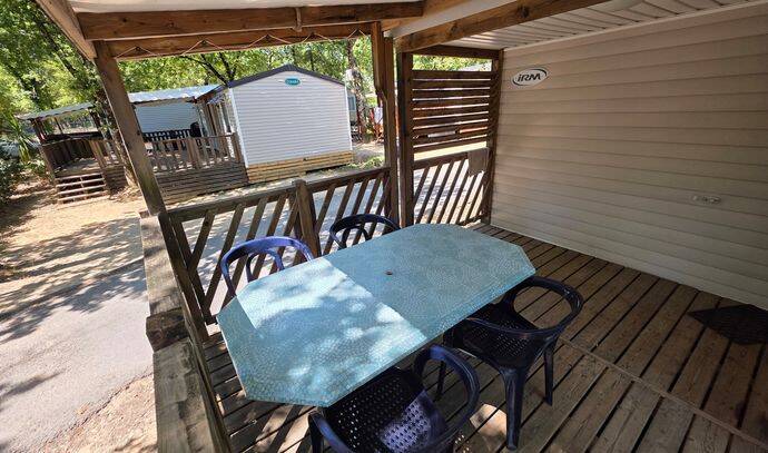 Mobil-home | Comfort | 2 Ch. | 4 pers. | Terrasse simple | A/C 1
