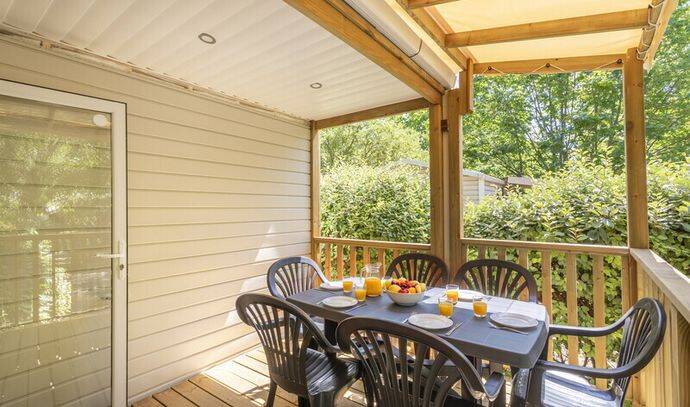 Mobil-home | Comfort | 2 Ch. | 4 pers. | Terrasse simple | A/C 1