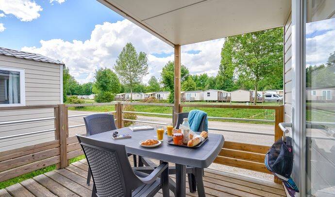 Mobil-home | Comfort | 2 Ch. | 4 pers. | Terrasse simple | A/C | TV 1