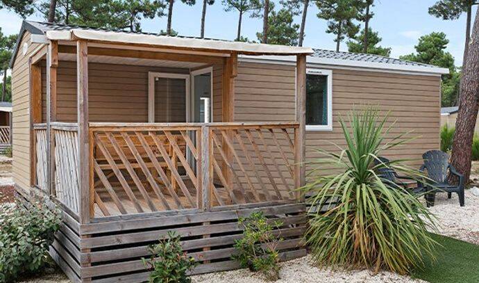 Mobil-home | Comfort | 2 Ch. | 4 pers. | Terrasse simple | A/C | TV 0