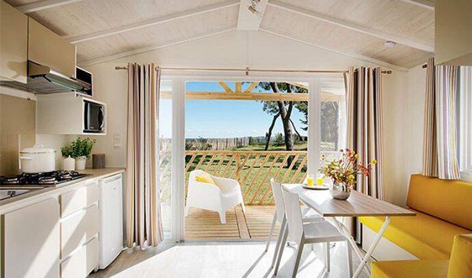 Mobil-home | Comfort | 2 Ch. | 4 pers. | Terrasse simple | A/C | TV 2