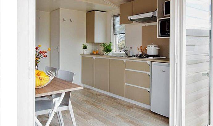 Mobil-home | Comfort | 2 Ch. | 4 pers. | Terrasse simple | A/C | TV 2