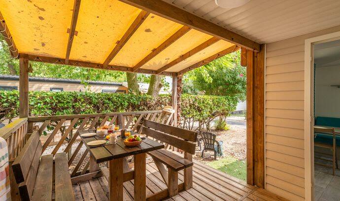 Mobil-home | Comfort | 2 Ch. | 4 pers. | Terrasse simple | A/C | TV 1