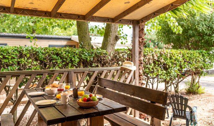 Mobil-home | Comfort | 2 Ch. | 4 pers. | Terrasse simple | A/C | TV 2