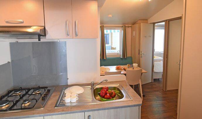 Mobil-home | Comfort | 2 Ch. | 4 pers. | Terrasse simple | A/C | TV 3