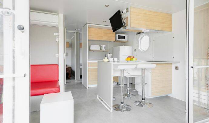 Mobil-home | Comfort | 2 Ch. | 4 pers. | Terrasse simple | A/C | TV 3