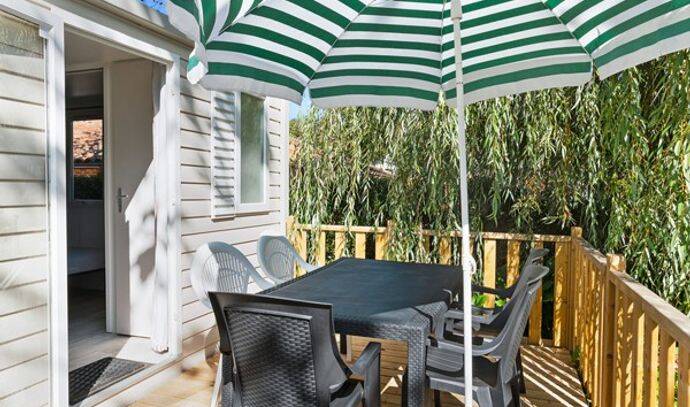Mobil-home | Comfort | 2 Ch. | 4 pers. | Terrasse surélevée non couverte 2