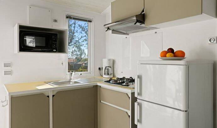 Mobil-home | Comfort | 2 Ch. | 4 pers. | Terrasse surélevée non couverte 4