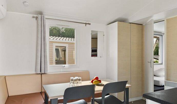 Mobil-home | Comfort | 2 Ch. | 4 pers. | Terrasse surélevée | A/C 3