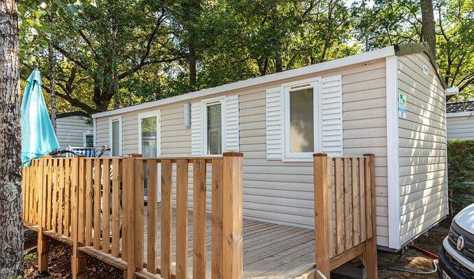 Mobil-home | Comfort | 2 Ch. | 4 pers. | Terrasse surélevée non couverte | A/C 0