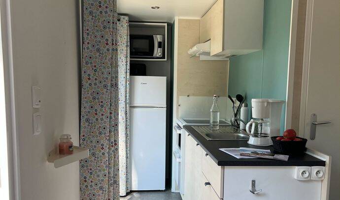 Mobil-home | Comfort | 2 Ch. | 4 pers. | Terrasse surélevée non couverte | A/C 1